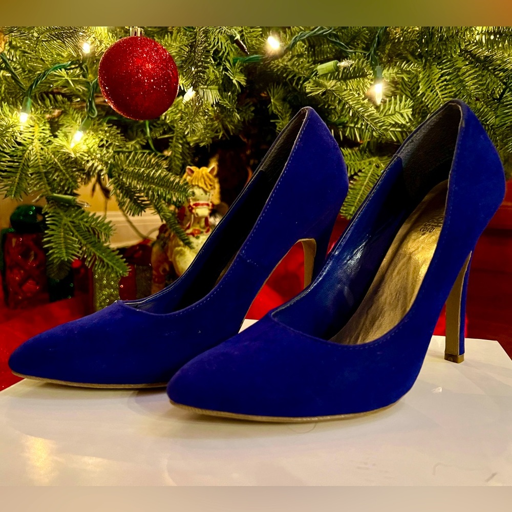 Royal Blue Heels